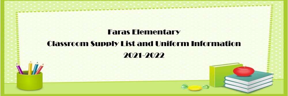 General Information / Uniforms & Supply Lists