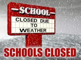 Schools Closed Due to Weather