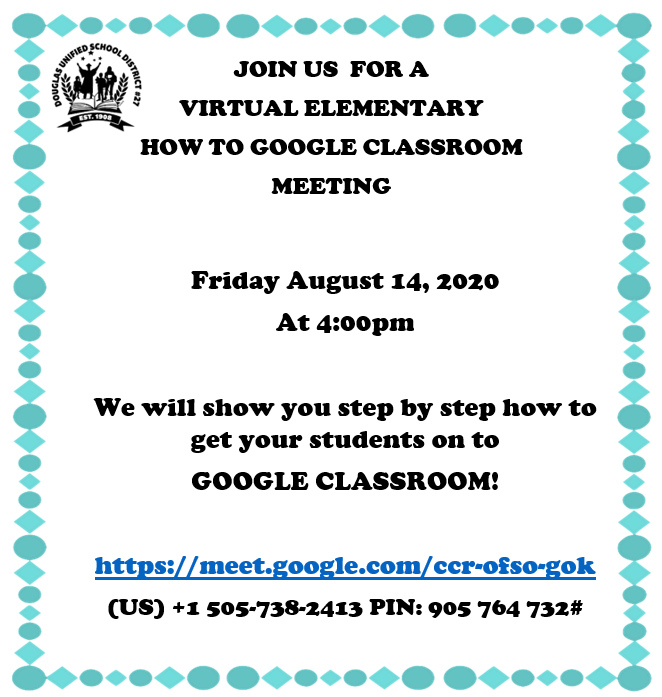 Google Classroom Info