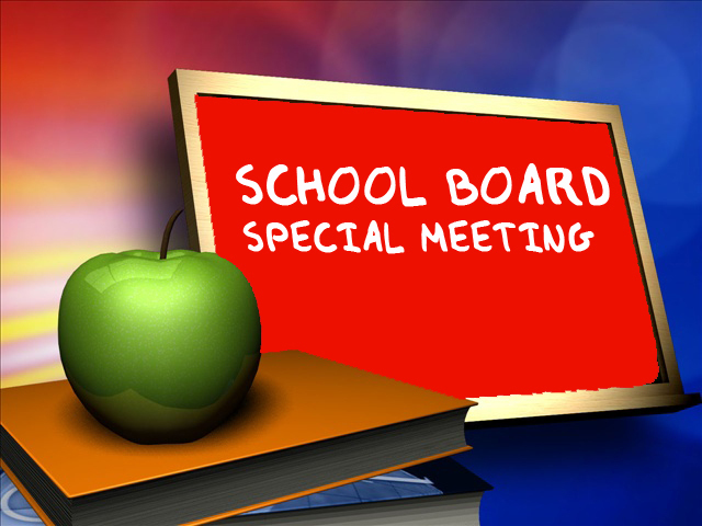 Governing Board Special Meeting