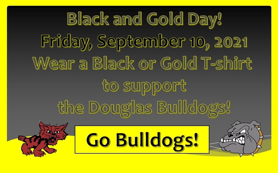Black and Gold Day!