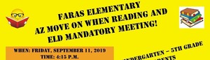 Move On When Reading and ELD Meeting