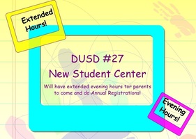 New Student Center Extended Hours for Annual Registrations