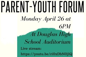 Parent-Youth Forum - April 26th at 6:00 PM