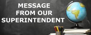 Letter to Parents from Superintendent Samaniego