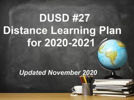 Distance Learning Plan for SY 2020-2021 - Updated November 2020