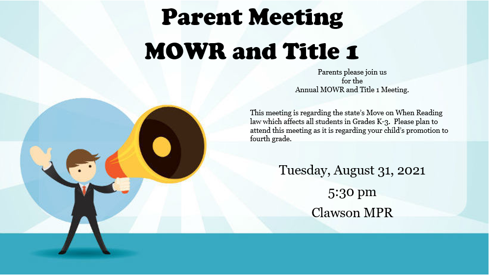 MOWR Parent Meeting