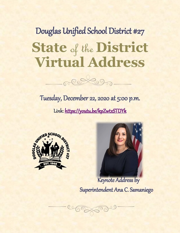 State of the District Virtual Address
